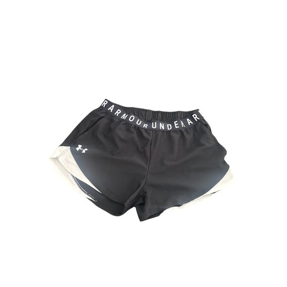 Under Armour Women's ua play up shorts, Black, Size Medium - Picture 1 of 3